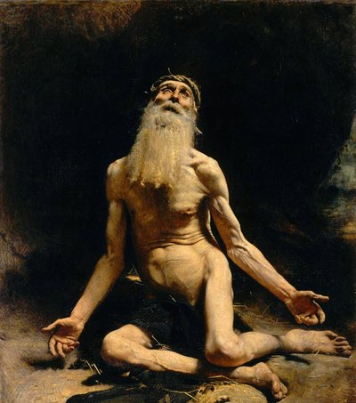 Job, peint par Léon Bonnat (1880)